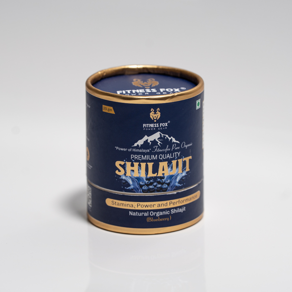 Fitness Fox Shilajit Blueberry 20 g jar with 250 mg scoop, New Zealand