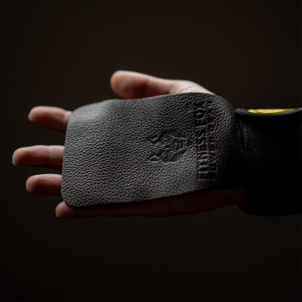 Leather Fingerless Lifting Grips (Sold as a pair)