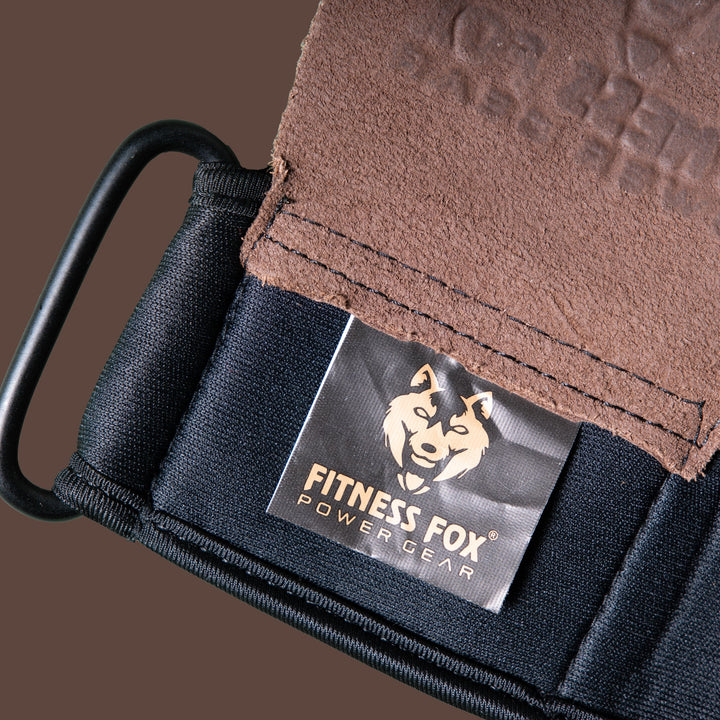 Leather Fingerless Lifting Grips (Sold as a pair)