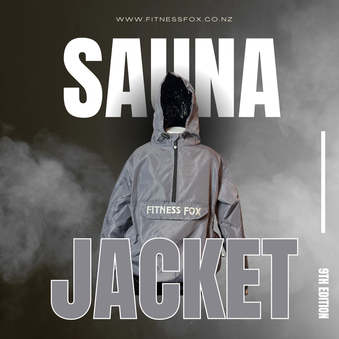 Fitness Fox Sauna Jacket-9th Edition ( STONE GREY)