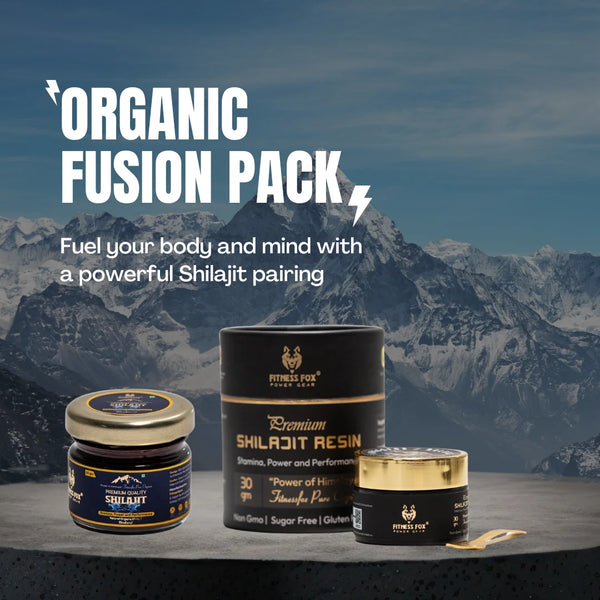 Pure Organic Shilajit + Blueberry Bundle