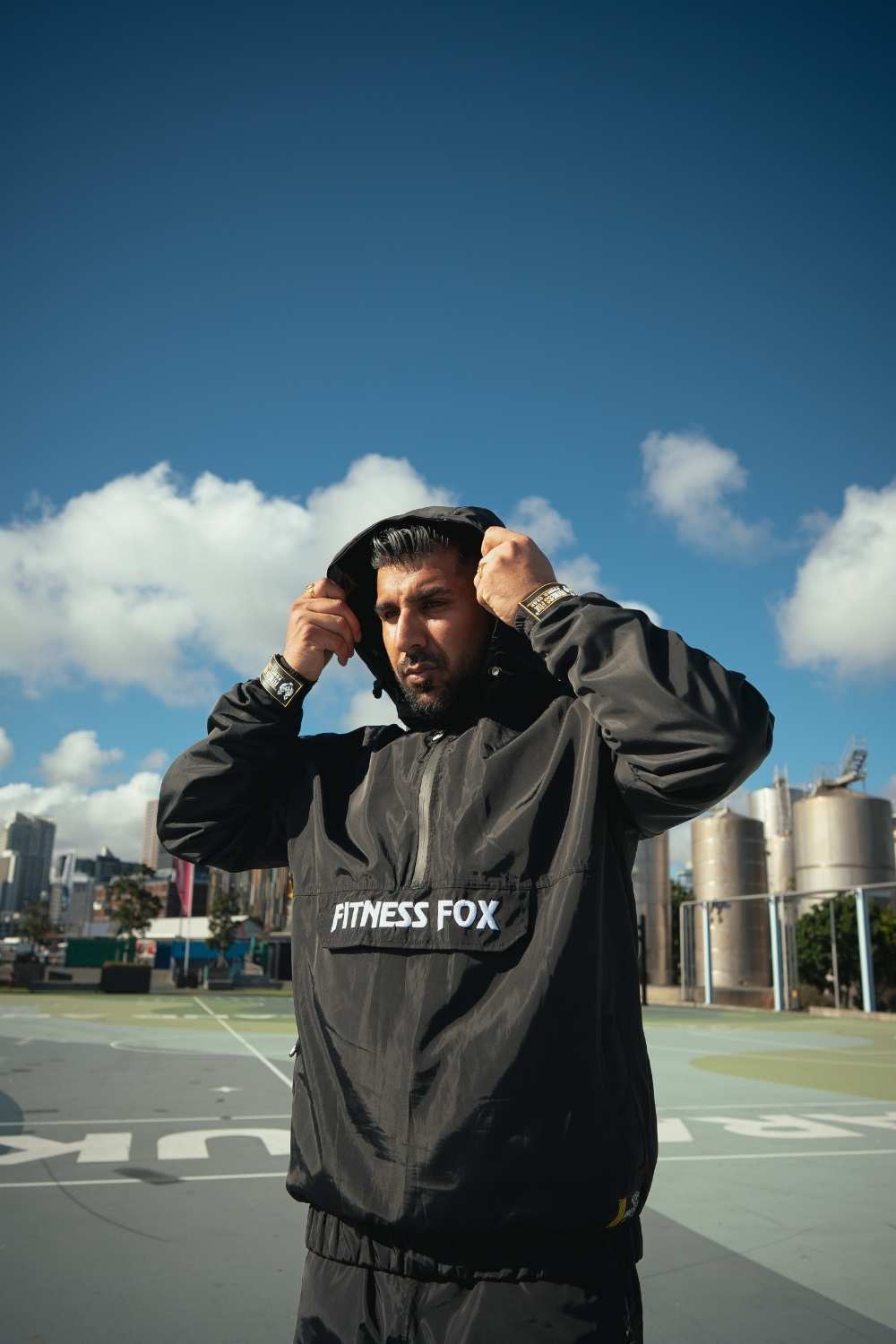 Fitness Fox Sauna Jacket-9th Edition ( Black)