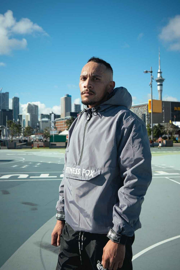 Fitness Fox Sauna Jacket-9th Edition ( STONE GREY)