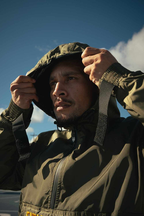 Fitness Fox Sauna Jacket-9th Edition ( OLIVE GREEN )