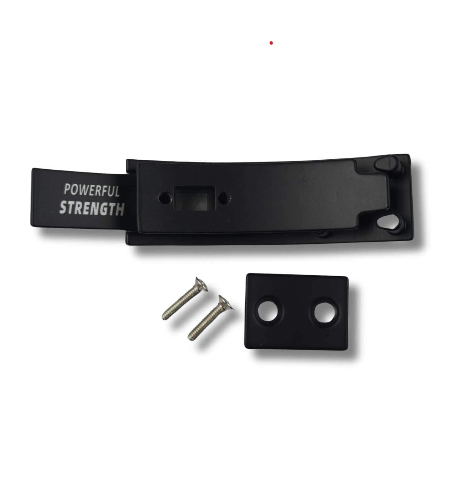 High-quality black matt lever buckle for powerlifting belts 10mm and 13mm