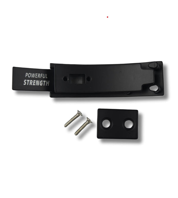 High-quality black matt lever buckle for powerlifting belts 10mm and 13mm