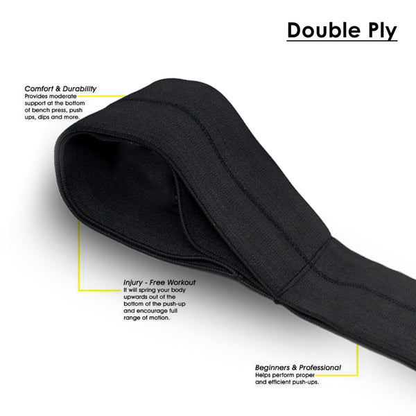 Double Ply Benchpress Band for Weightlifting/Powerlifting