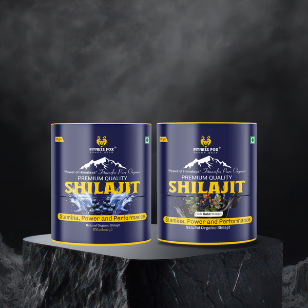 20Gm Pure Resin Shilajit Gold + Blueberry Bundle