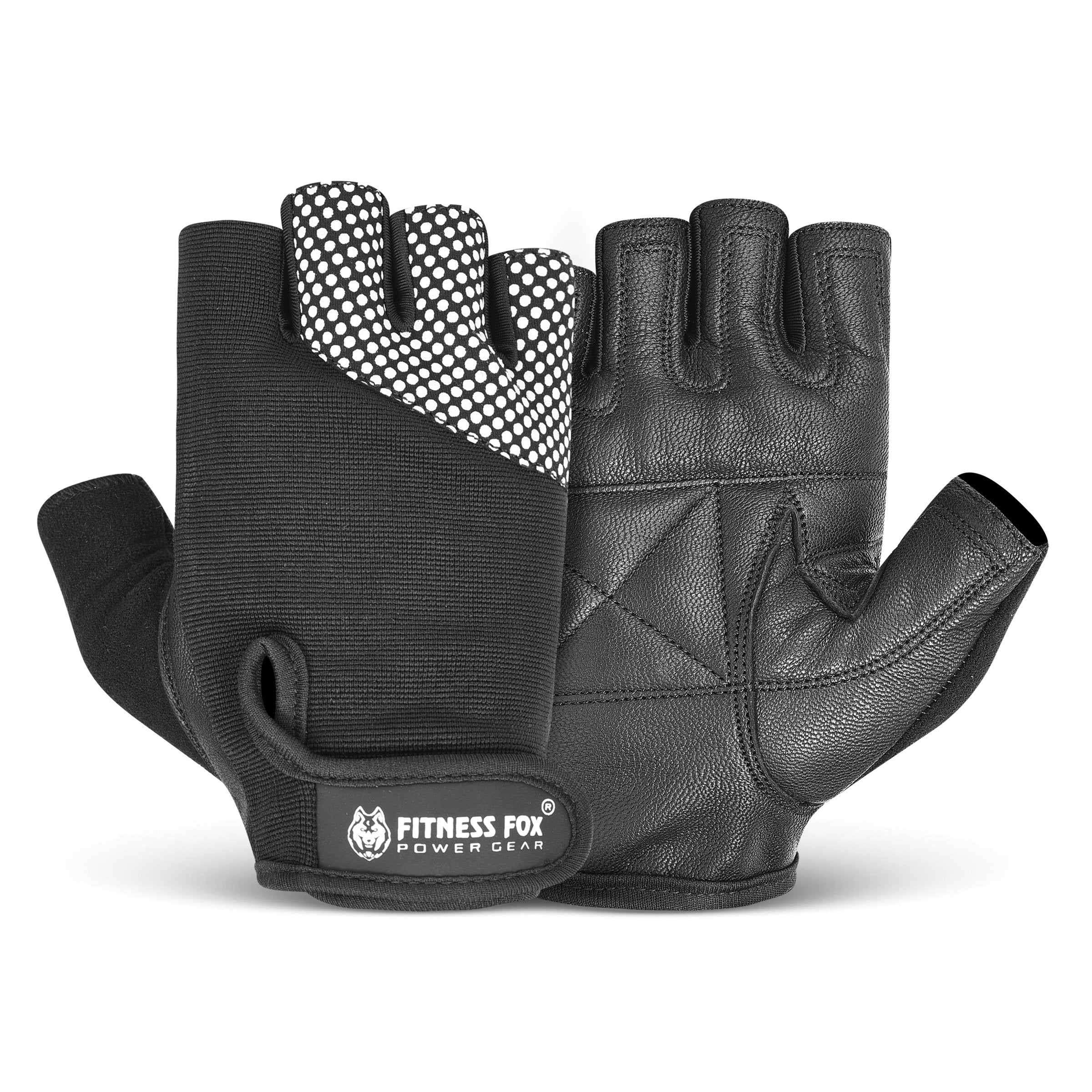 FITNESS FOX Weightlifting Gym Hand Gloves