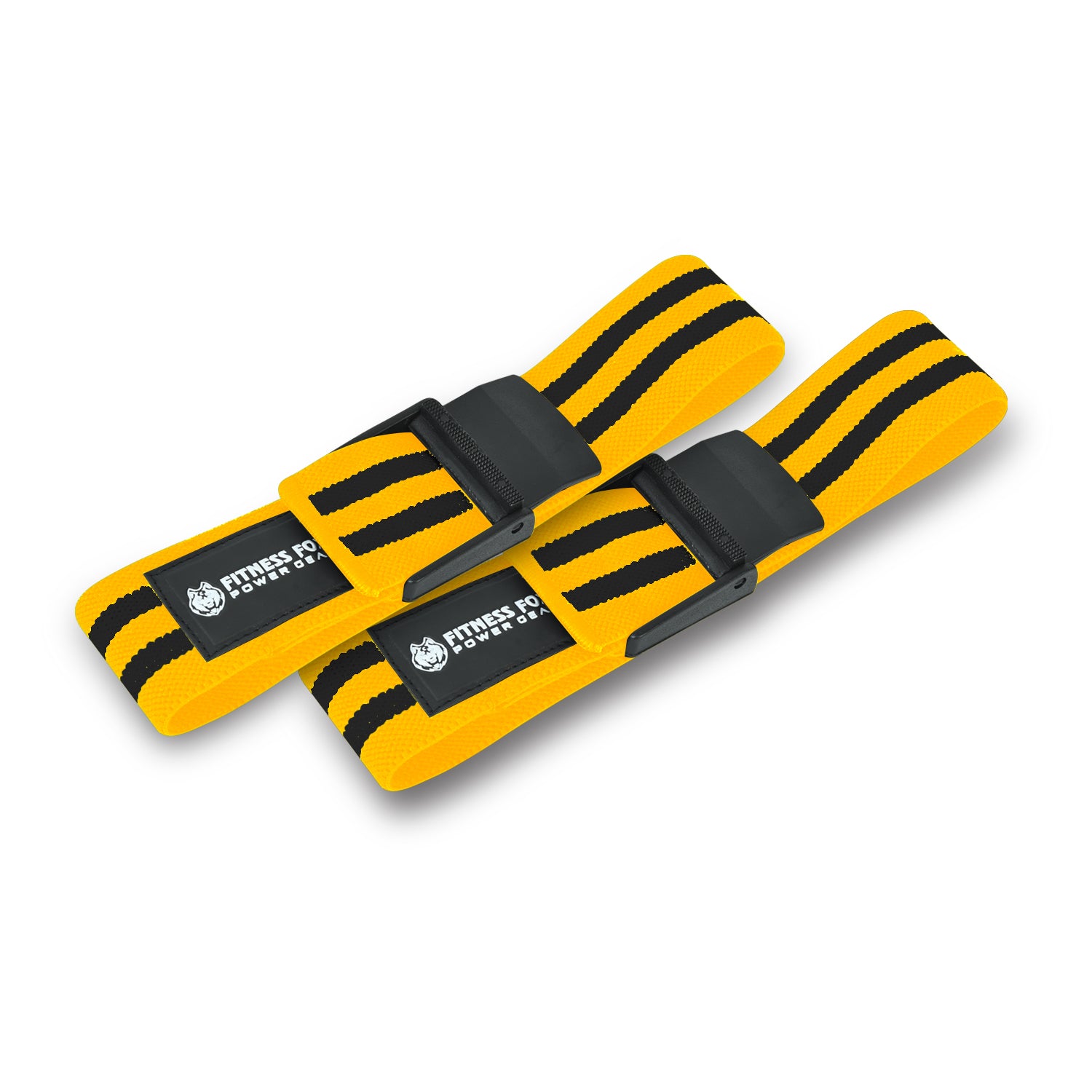 FITNESS FOX BFR Bands (Blood Flow Restriction) for thigh(Yellow)