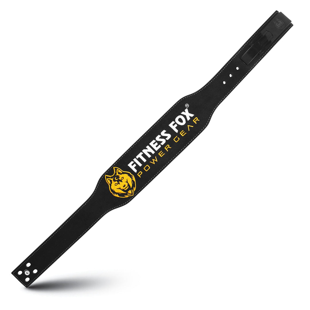 premium suede lever belt with 10mm thickness for advanced weightlifters and bodybuilders
