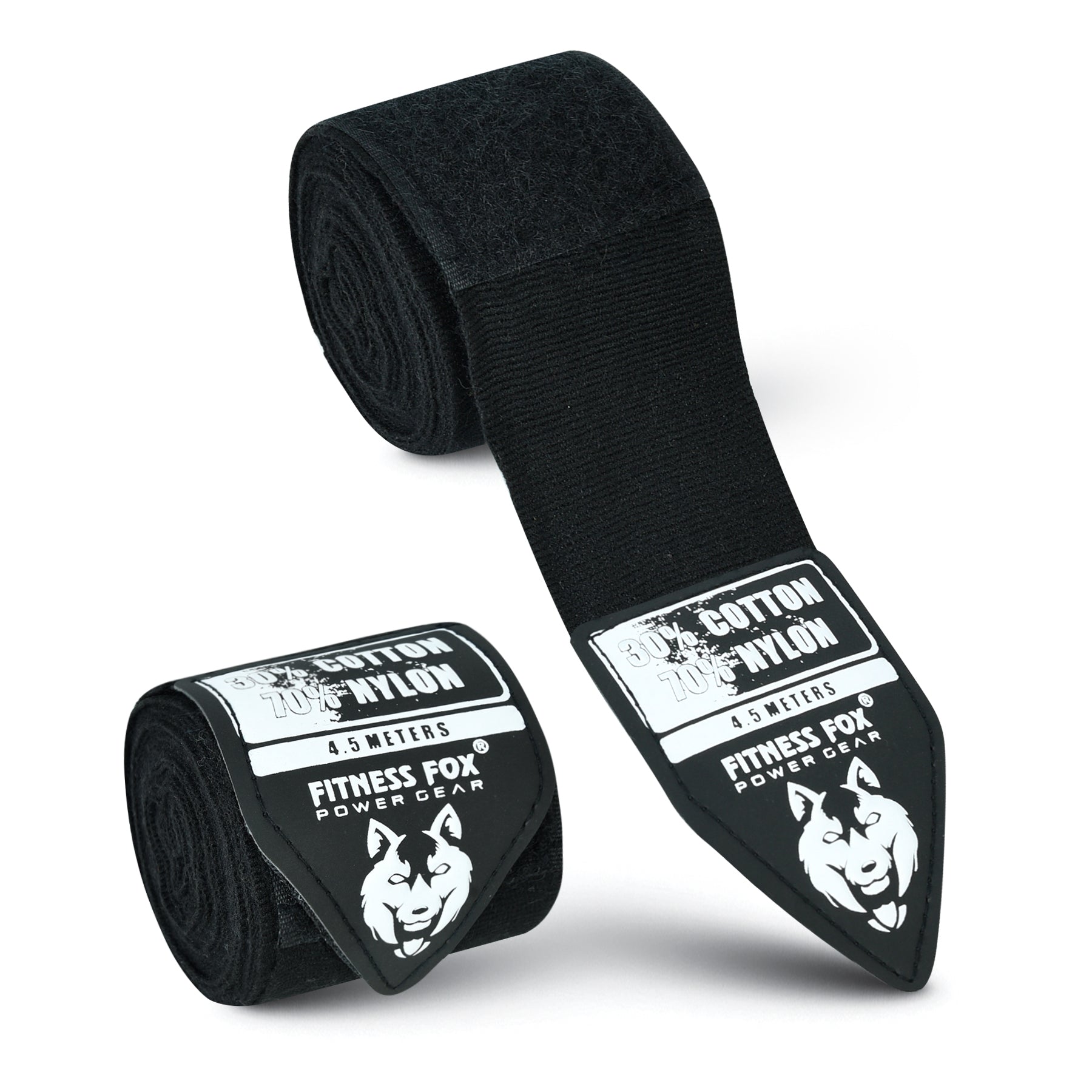 Boxing Hand Wraps (Black)