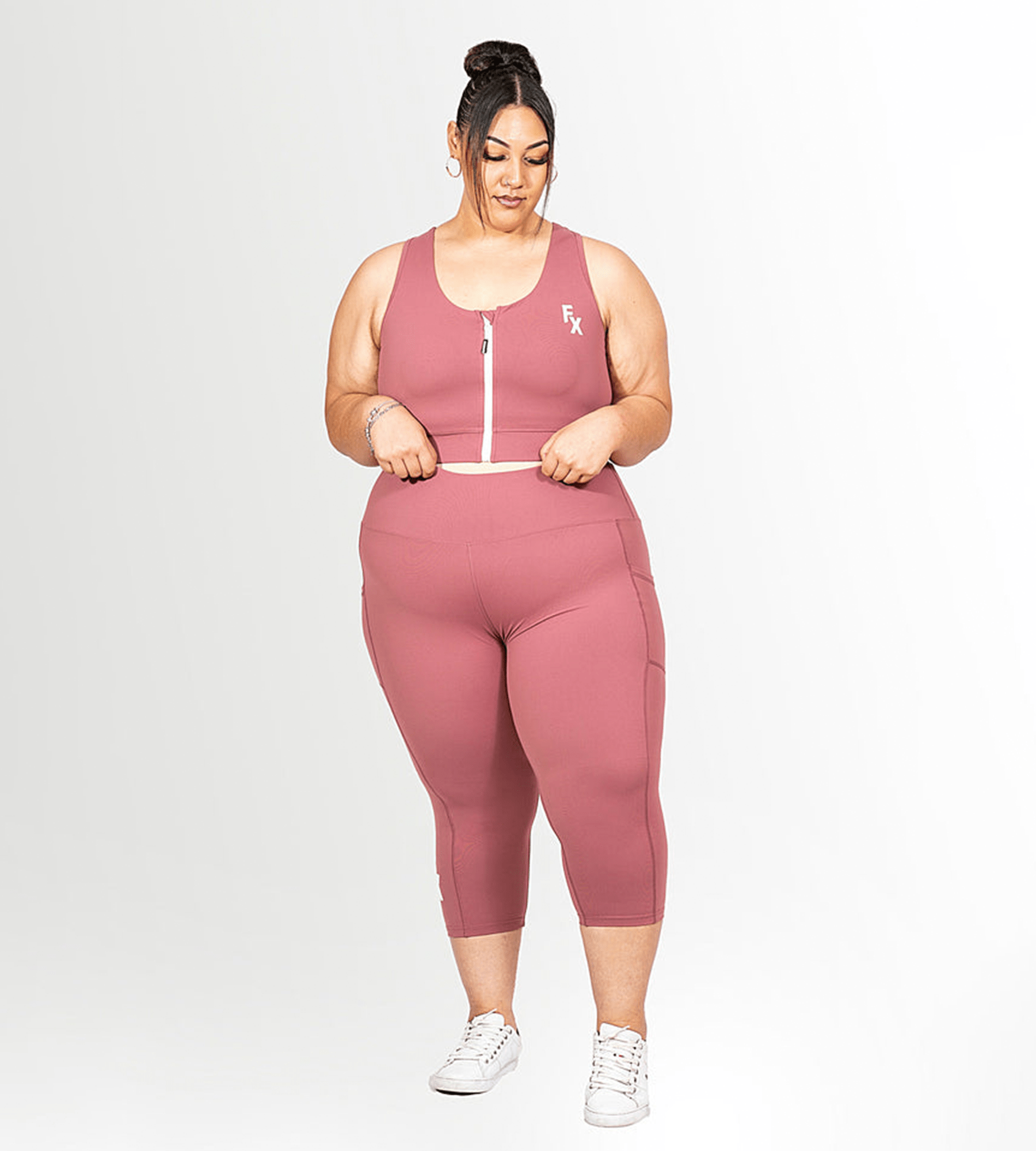 Blush High Waisted 7/8 Leggings