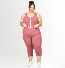 Blush High Waisted 7/8 Leggings