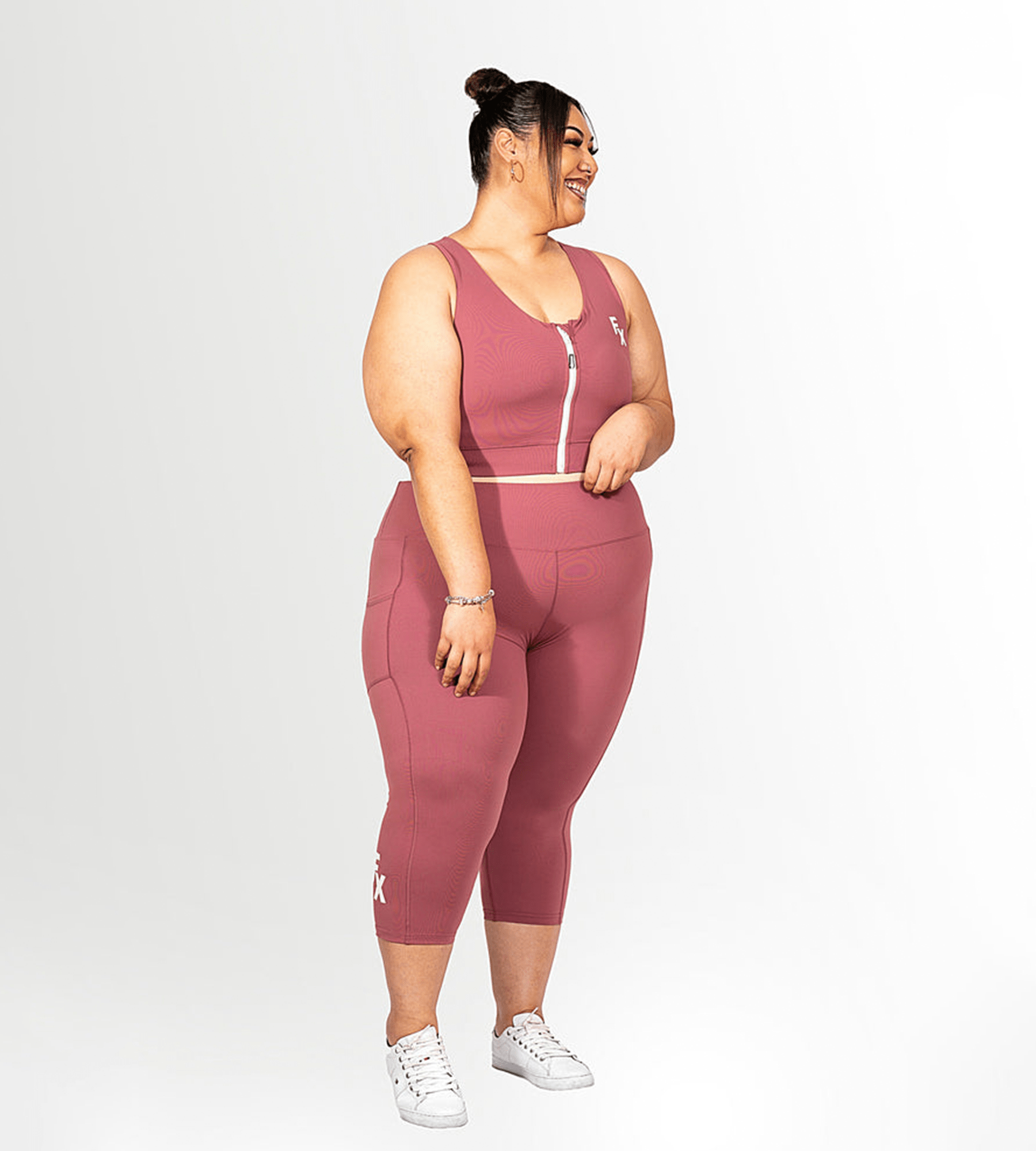 Blush High Waisted 7/8 Leggings