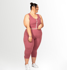 Blush High Waisted 7/8 Leggings