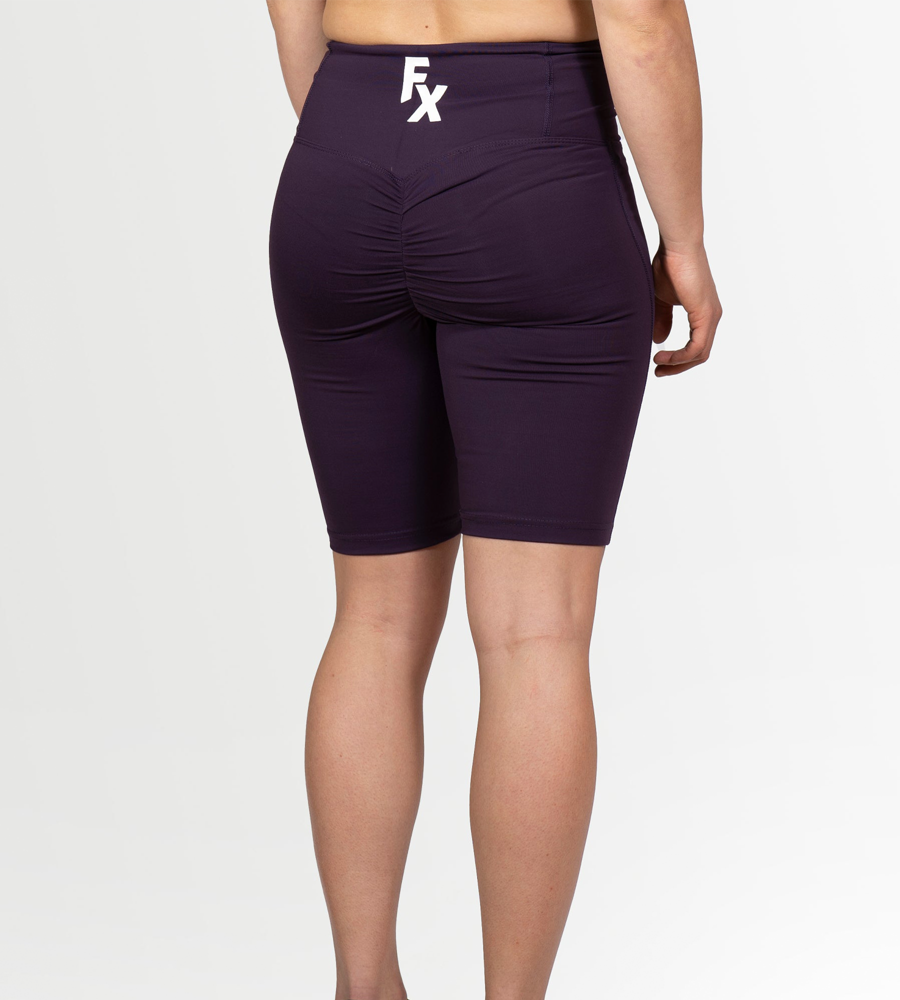 FitnessFox Grape Scrunch Bum Shorts