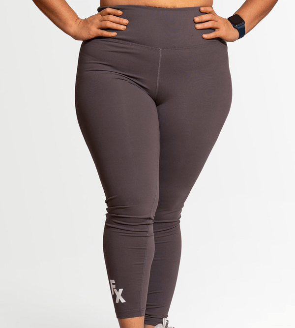 Stone Grey Full Length Leggings